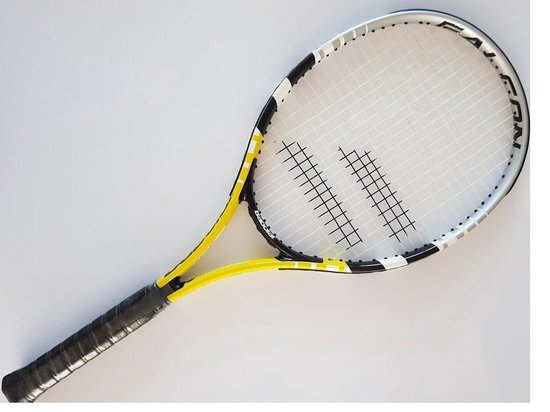 Falcon Babolat Tennisracket zwart geel volwassen grip 0 bol