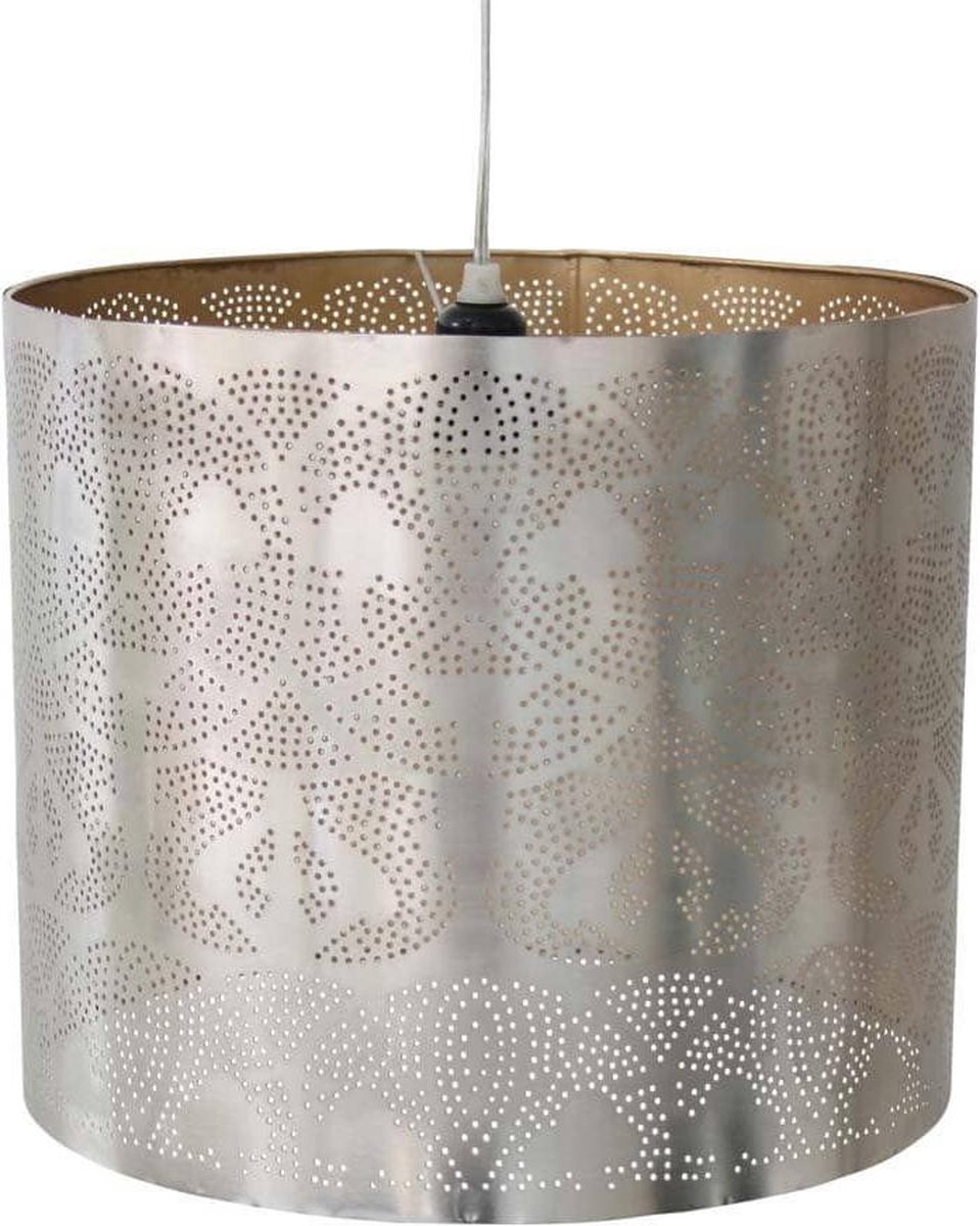 Safaary - Oosterse Hanglamp Nikkel Goud Kirti Ø 36 x 30cm