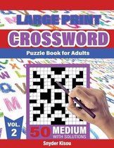 Crossword Puzzle book for Adult - Volume 2