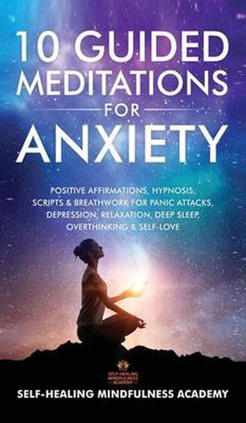 10 Guided Meditations For Anxiety - cover