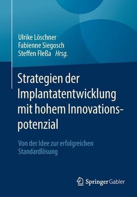 Strategien der Implantatentwicklung mit hohem Innovationspot ... - cover