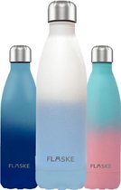 FLASKE Gradient Frost - RVS Drinkfles van 750ML - Geschikt als waterfles, thermosfles en thermoskan