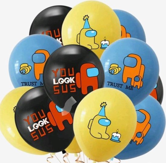 Yiran 12-delige Blauwe Hondenpoot Ballonnen – Perfect Voor Verjaardagsfeestjes, Baby Showers En Meer
