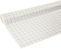 Benza Patroonpapier met ruit - Overtrekpapier van 10 mtr x 100 cm - 2 Rollen