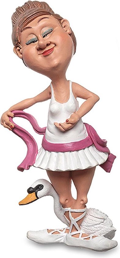 Ballerine drôle de figurine de sport - le monde comique des figurines de caricature - figurines de bande dessinée - cadeau pour - cadeau - cadeau - cadeau d'anniversaire