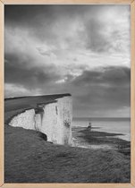 Poster Met Eiken Lijst - Beachy Vuurtoren Poster