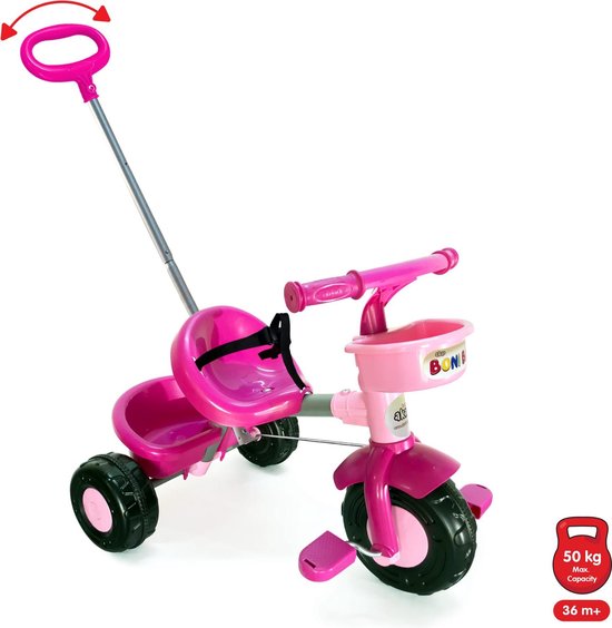 Akar Toys - Bonibike - 3 Wieler Met Duwstang / 3 Wieler / Driewieler Met  Duwstang /... | bol.com