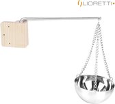 Lioretti® Sauna Aroma Kom | Etherische Olie Cup | Sauna Accessoires | Emmer