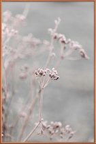 JUNIQE - Poster met kunststof lijst Frosty Morning 3 -20x30 /Grijs &