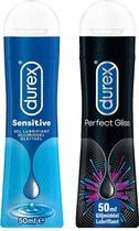Durex Glijmiddel Sensitive & Perfect Gliss Anaal Pakket