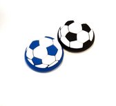 Thumb Grips | Thumb Sticks | Gaming Thumbsticks | Geschikt voor Playstation PS5 PS4 PS3 & Xbox X S One 360 | 1 Set = 2 Thumbgrips | Voetbal | Zwart/Blauw