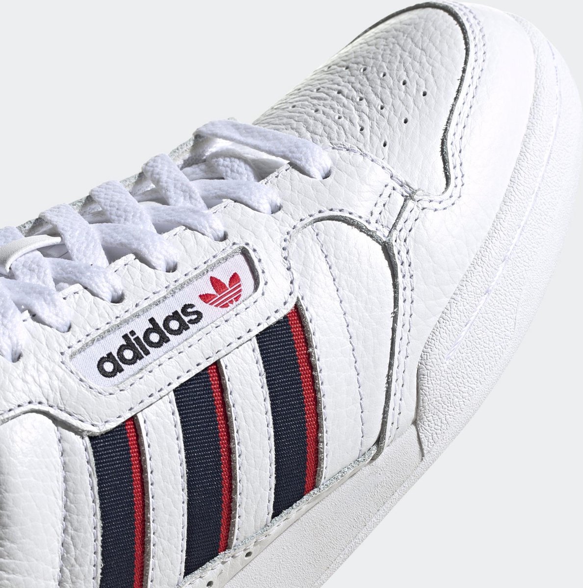 Adidas Continental 80 Stripes Lage sneakers - Leren Sneaker - Heren - Wit -  Maat 43⅓ | bol.com