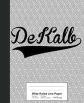 Wide Ruled Line Paper