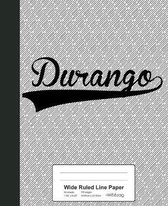 Wide Ruled Line Paper