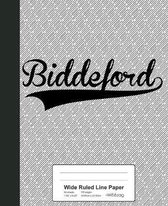 Wide Ruled Line Paper