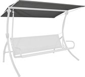 Angerer zonneluifel voor Primetex schommelhangmat - 210x145 cm - Antraciet