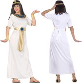 Costume d'Egypte | Reine égyptienne Néfertiti Blanc | Femme | Taille 42-44 | Costume de carnaval | Déguisements