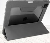 Apple iPad Pro 11 (2021) Hoes - Mobigear - Shockproof Tri-Fold Serie - Hard Kunststof Bookcase - Zwart - Hoes Geschikt Voor Apple iPad Pro 11 (2021)