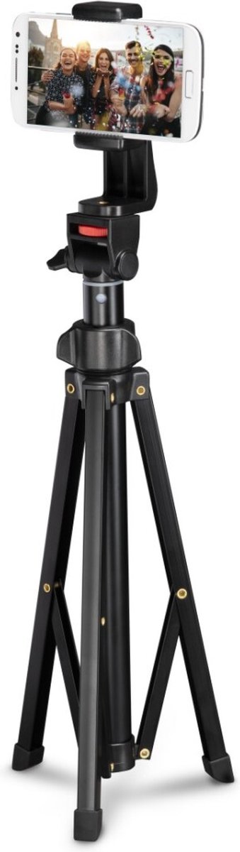 Hama Rotary Smartphone Statiefset 1/4 inch Werkhoogte: 41.5 - 150 cm Zwart