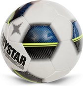 Derbystar Voetbal Junior - wit/blauw/geel/zwart