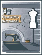 Fashion Sketchbook Women Figure Template