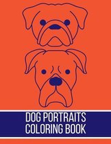 Dog Portraits Coloring Book