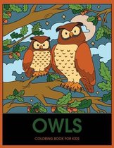 Owls Coloring Book For Kids