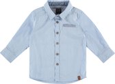 Babyface Shirt L.Sl. Jongens T-shirt - Light Blue - Maat 128