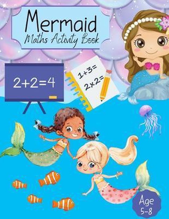 Mermaid Maths Activity Book - cover
