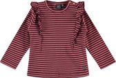Babyface T-Shirt Long Sleeve Meisjes T-shirt - Red Velvet - Maat 80
