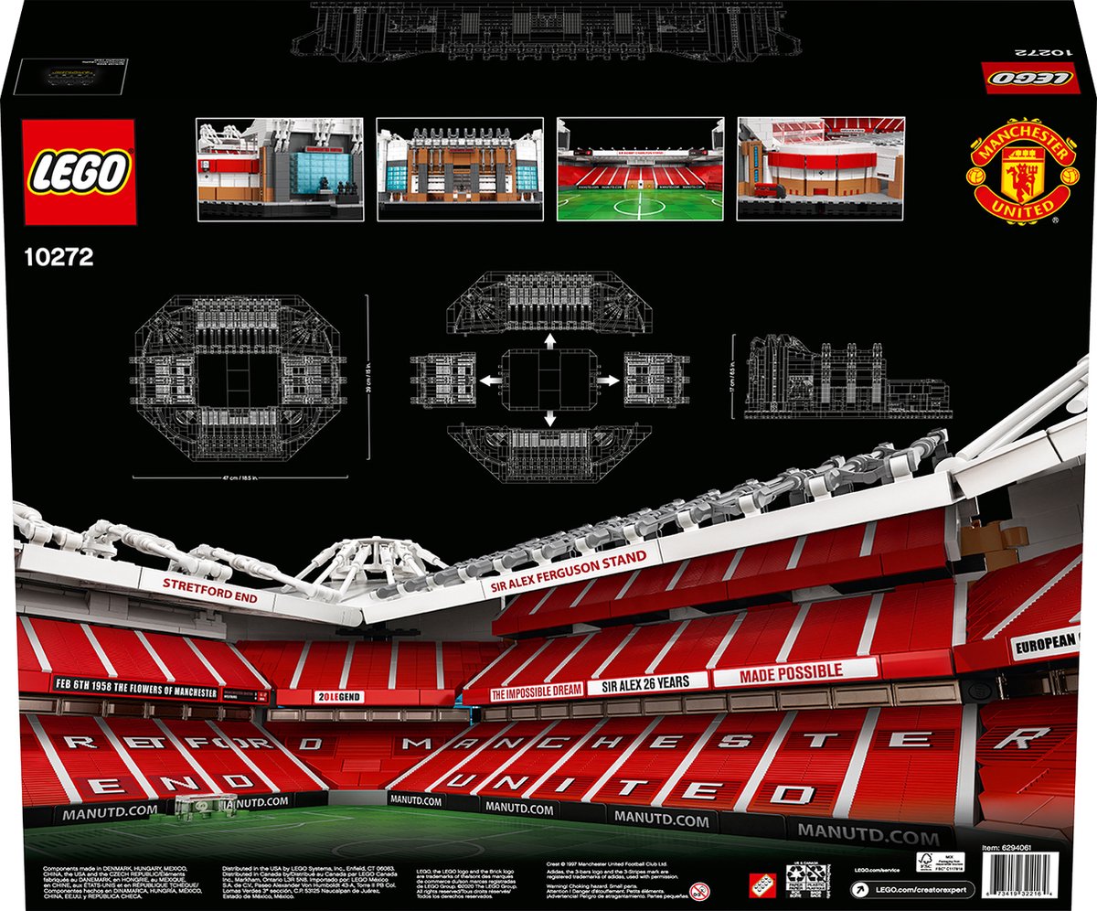 LEGO Creator Expert 10272 - Old Trafford - Manchester United : l