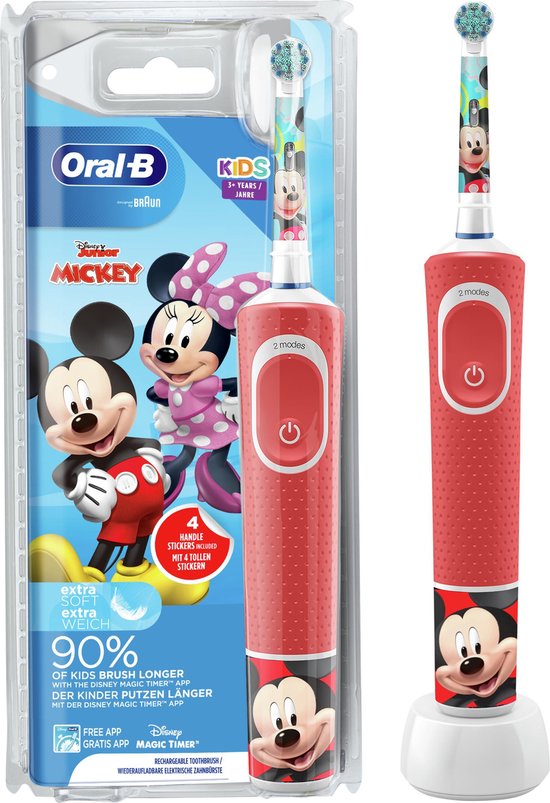 Oral-B Kids Mickey – Elektrische Tandenborstel – 3 – 6 jaar
