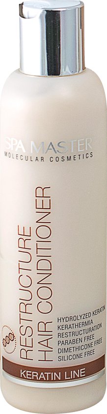 Spa Master Keratine Shampoo & Conditioner Voordeelset - Keratinebehandeling voor Beschadigd Haar - 2 x 200ML