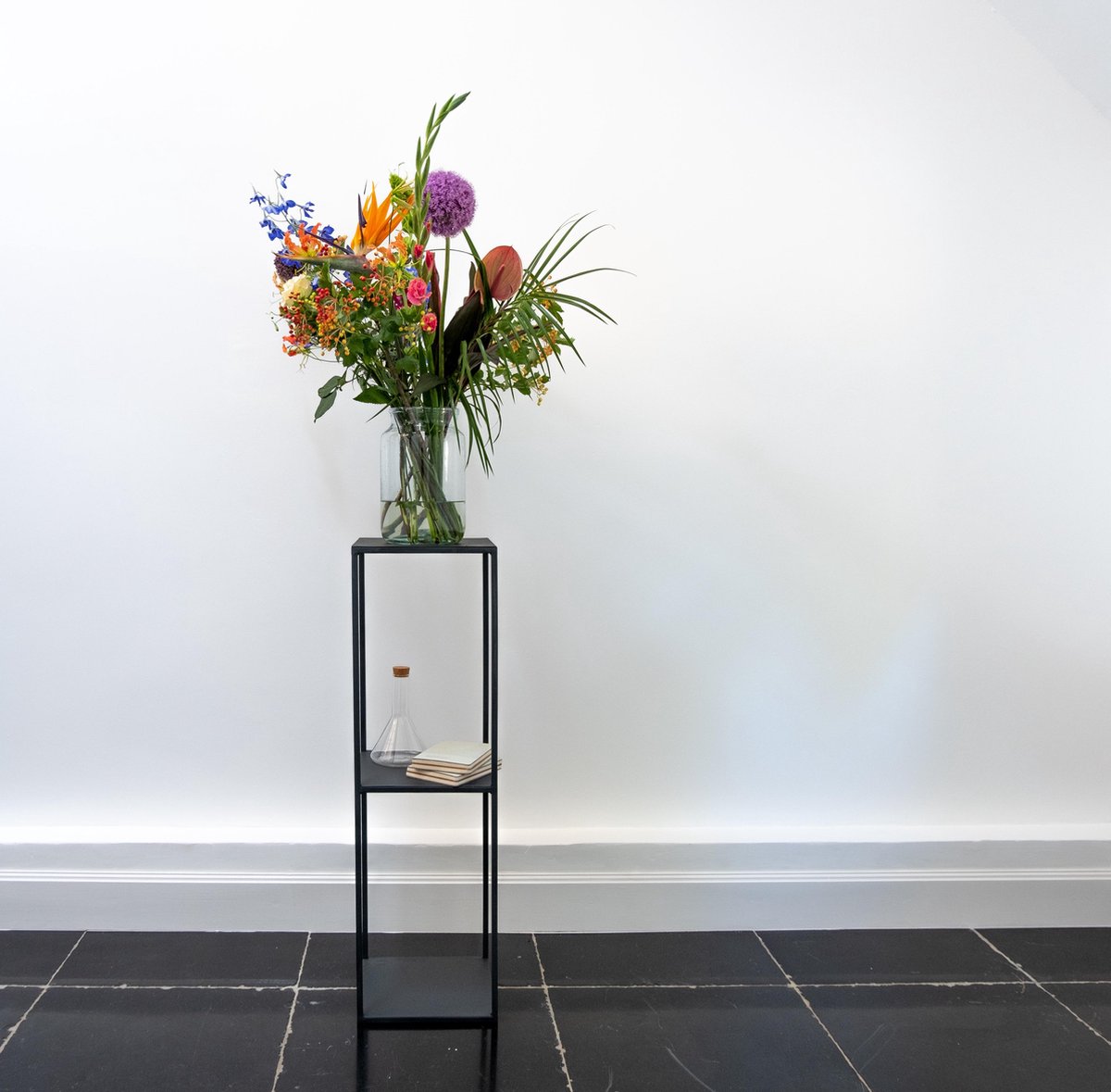 LOFT42 Pillar Zuil Large Zwart - Metaal - 30x30x100