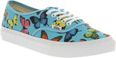 Vans Sneakers - Vans Authentic Slim (Butterflies) Scuba Blue - Maat 36,5.