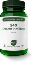 AOV 540 - Chroom Picolinaat - 60 Capsules - Mineralen - Voedingssupplementen