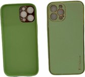 ZKl Telecom Telefoonhoesje - Back Cover - Geschikt Voor Apple IPhone XR - Groen