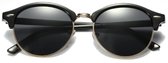 Kingseven - Unisex zonnebril - Gepolariseerd - Zwart # Goud
