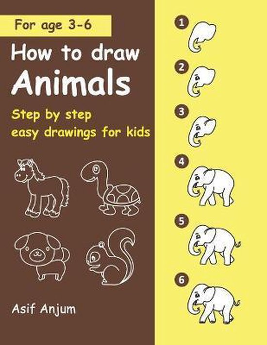 How to draw animals - cover