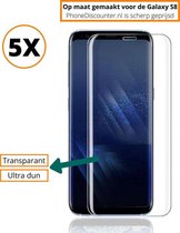Fooniq UV Screenprotector Transparant 5x - Geschikt Voor Samsung Galaxy S8