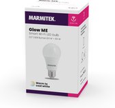 Marmitek Wifi Lamp E27 - Glow ME - Werkt met Google Home - LED lamp E27 - Warm tot koud wit instelbaar - LED lamp - Gloeilamp