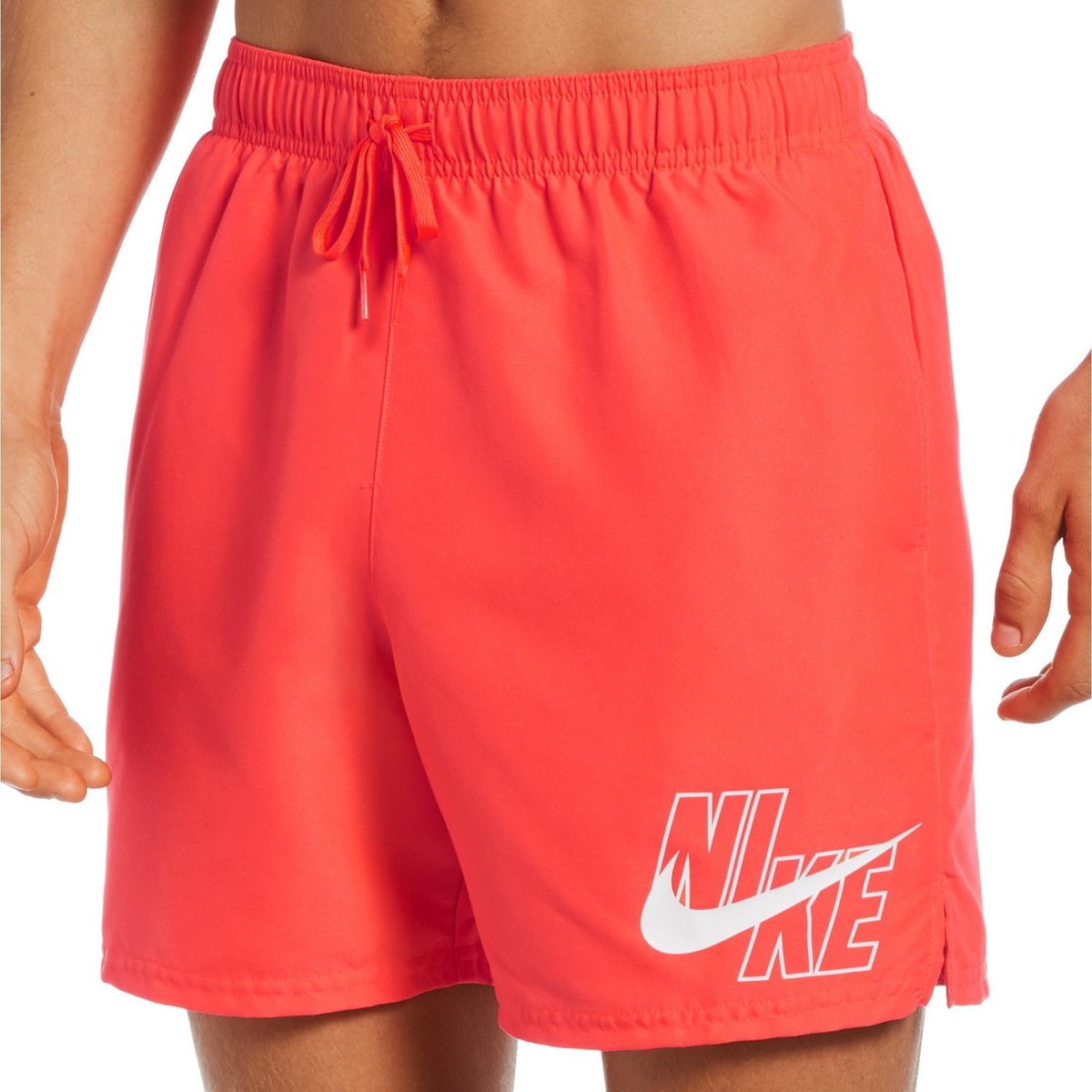 Nike Zwembroek - Mannen - Oranje/Rood/Wit - Maat M - Nike