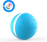 Wickedball Automatische Rollende Interactieve Speelbal Honden Speelgoed - Blauw 8 cm Bal Bijtbestendig 3 standen USB Oplaadbaar Dog Toys - Dutchwide