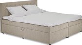 Opberg Boxspring Utrecht 90x200 Beige