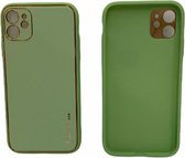 ZKl Telecom Telefoonhoesje - Back Cover - Geschikt Voor Apple IPhone 11 Pro - Groen