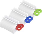 Set Tandpastaknijper 3 Stuks - Tandpasta uitknijper - Toothpaste  Tube Squeezer- Tubeknijper- Tandpasta Tube Uitknijper Houder Knijper Tubeknijpers