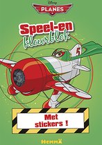 Planes speel-  en kleurblok + stickers