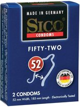 Condooms (52mm) 2 stuks