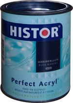 bevestigen Vulgariteit Donder Histor Marineblauw Perfect Acryl - 0,75L | bol.com
