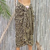 Balyy Pareo met Gesp Chill Out / PAREO - SARONG - OMSLAGDOEK -  115x175 cm - RAYON